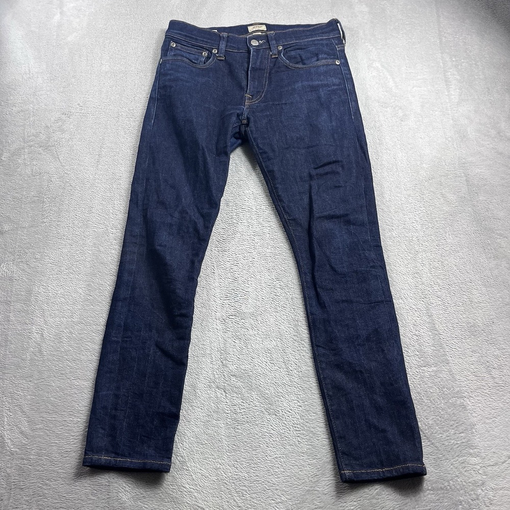 J. Crew Factory Men’s Skinny Jeans in Dark Indigo